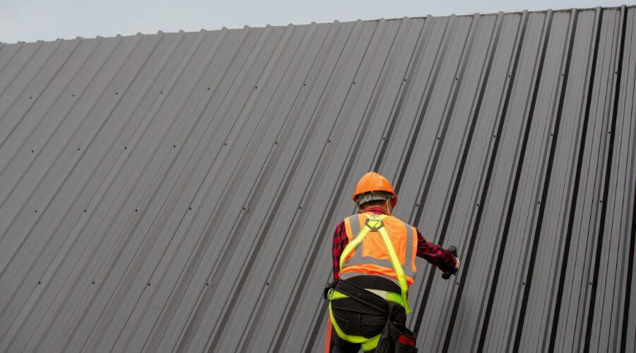 Professional metal roof installation services in Fairfax, MN